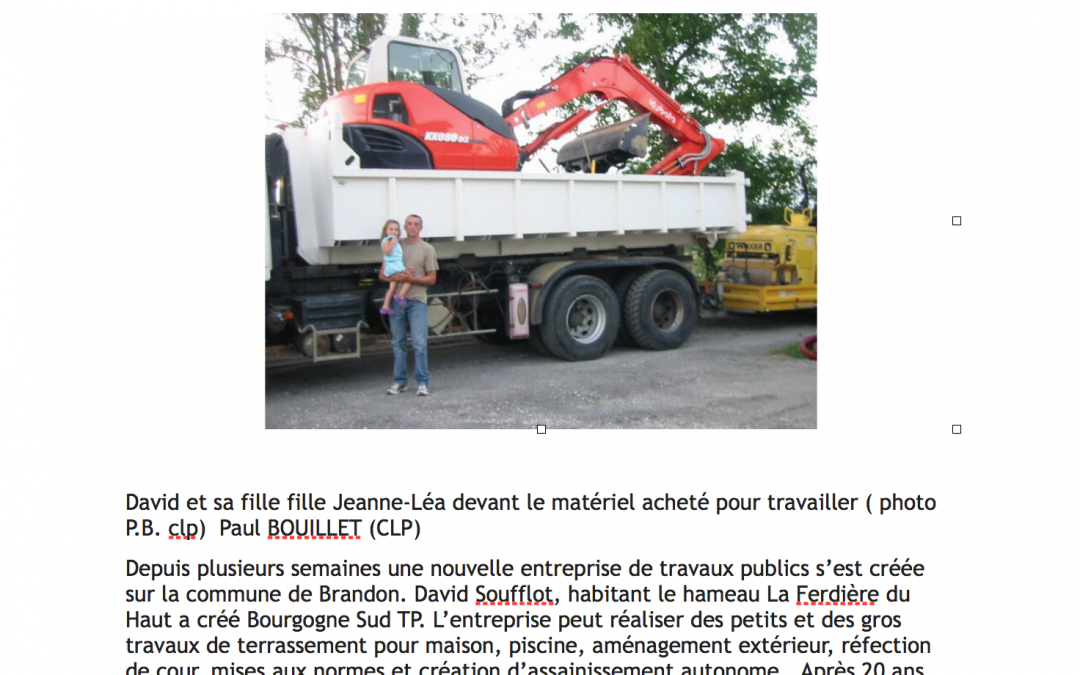 Bourgogne Sud TP JSL article